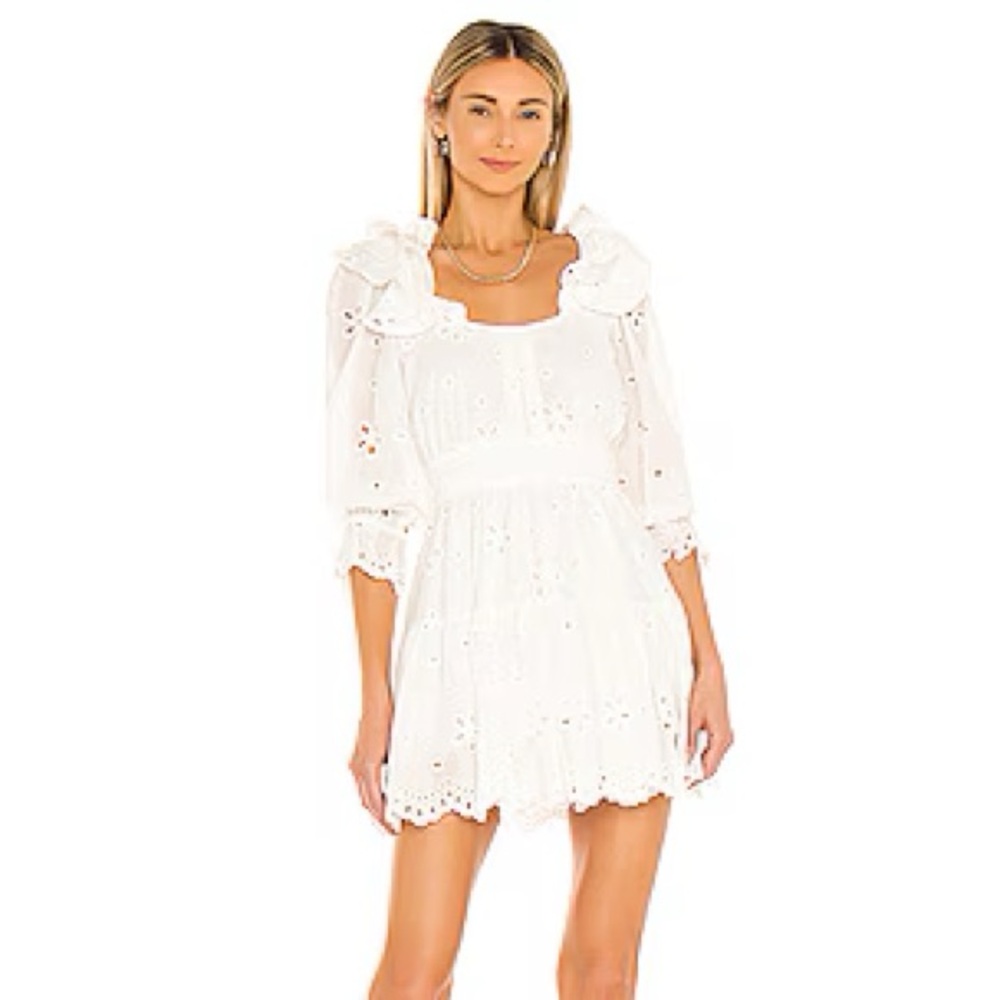 For Love and Lemons Serena Mini Dress